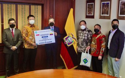 Taishan Alkes Indonesia Donasikan 5.000 Alat Swab Antigen ke Ekuador