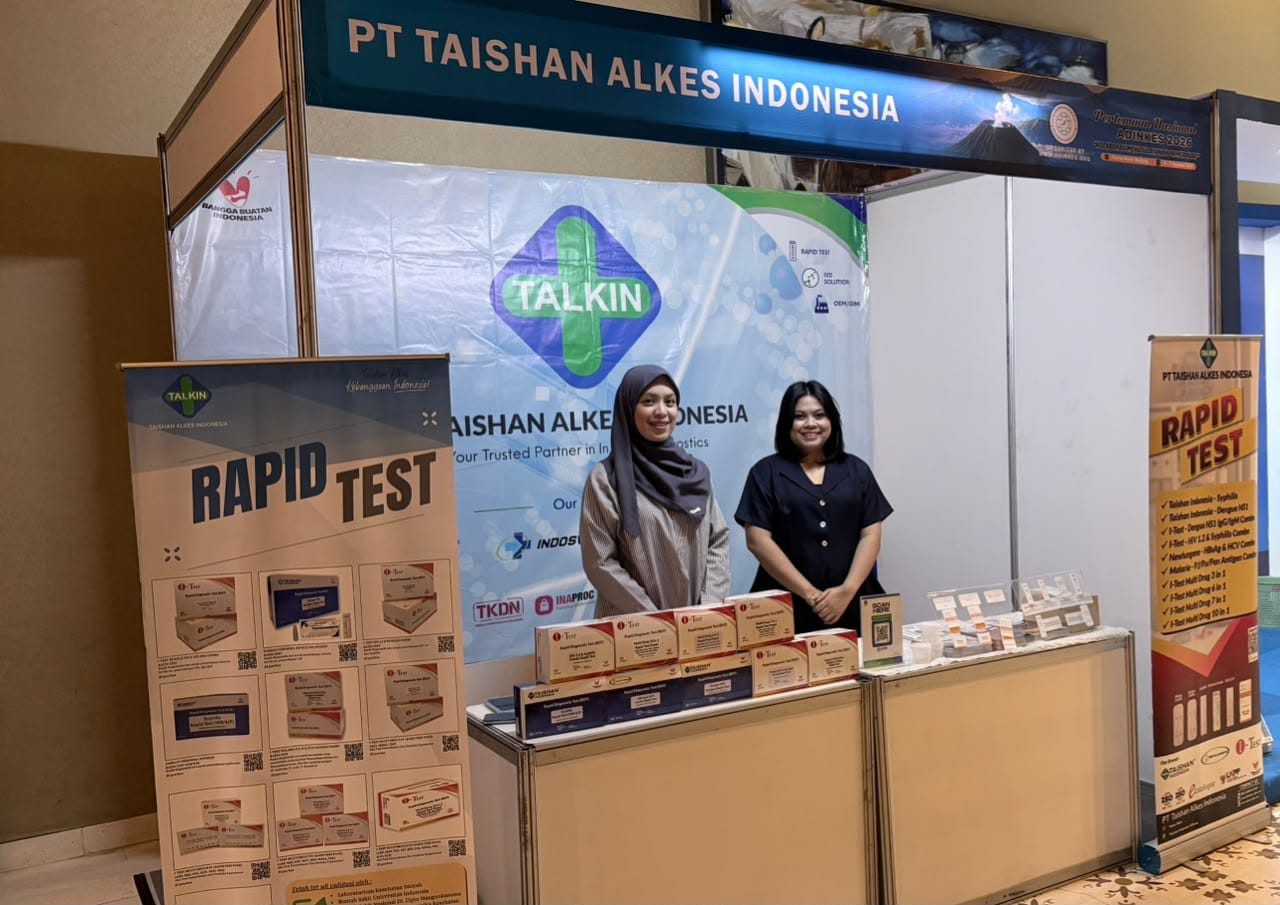 Tim Taishan Alkes di booth pameran
