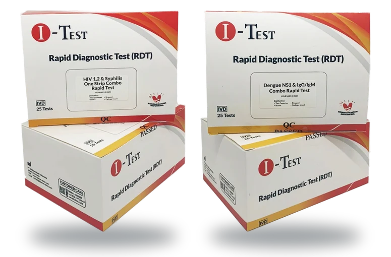 I-Test HIV & Syphilis dan Dengue Combo
