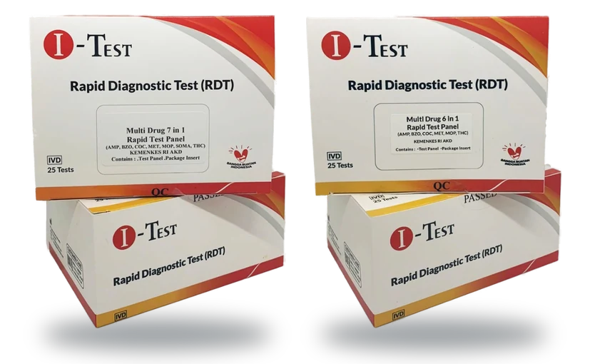 I-Test Multi Drug 7 in 1 dan 6 in 1